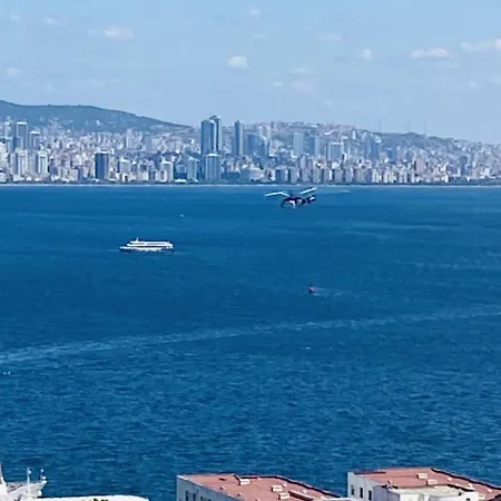 Panoramik Deniz Manzarali Apartment *
